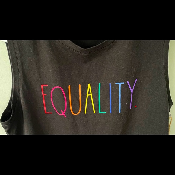 Rae Dunn EQUALITY tank top large Host Pick - Picture 1 of 5